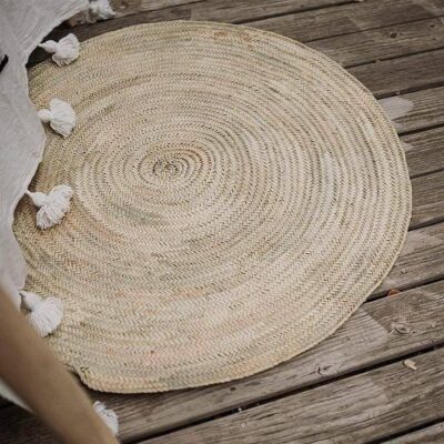 34ca2d3904a621f6dd0169cb38dd5bcbf2d9249db812a588b4831b12fb12b460-2.jpeg πΈποΈ Round Braided Carpet in Palm Leaf