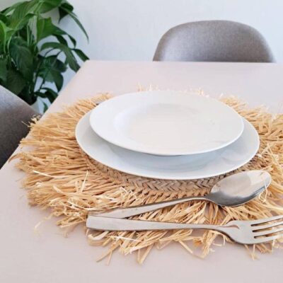 6f599546302e11e9e65ef9d0d41c5966db0fdebdf2f0dd53c39ade2d2d3d1924-1.jpeg Handwoven Wicker Moroccan Placemats with Tassels – Boho Table Decor