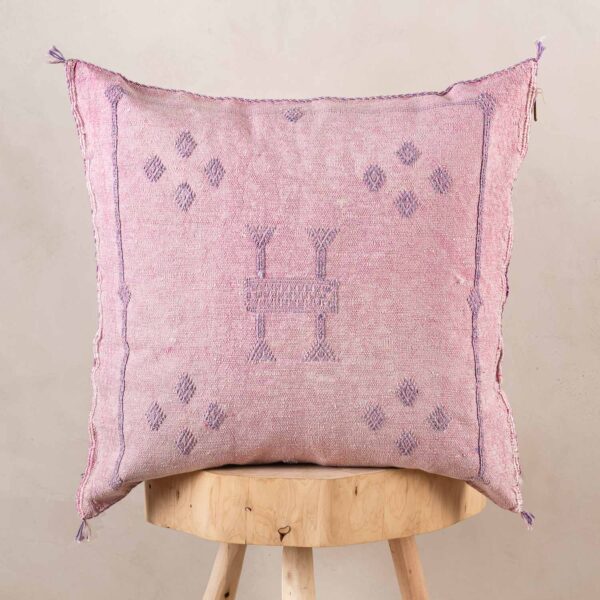 CSS100SH.jpg Handmade Cactus Silk Cushion Cover – Vintage Bohemian Berber Pillow