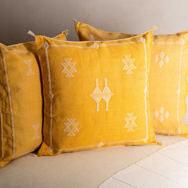 CSS48SHC_5096.jpg Handmade Cactus Silk Cushion Cover – Vintage Bohemian Berber Pillow