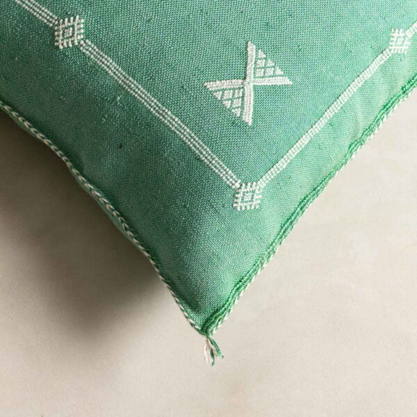 CSS54SHC_5566.jpg Handmade Cactus Silk Cushion Cover – Vintage Bohemian Berber Pillow