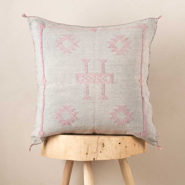 CSS57SHC_5521.jpg Handmade Cactus Silk Cushion Cover – Vintage Bohemian Berber Pillow