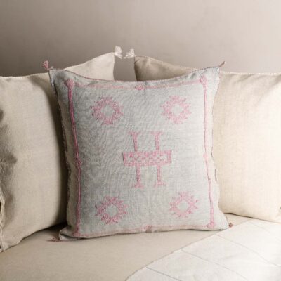 CSS57SHC_5524.jpg Handmade Cactus Silk Cushion Cover – Vintage Bohemian Berber Pillow