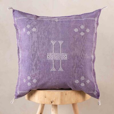 CSS78SH-9.jpg Handmade Cactus Silk Cushion Cover – Vintage Bohemian Berber Pillow