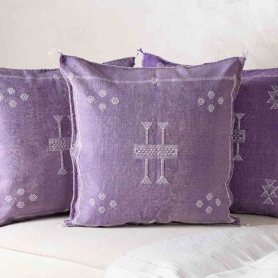 CSS78SH_bd88add7-bd74-497d-bb4f-f6c7f736564e.jpg Handmade Cactus Silk Cushion Cover – Vintage Bohemian Berber Pillow