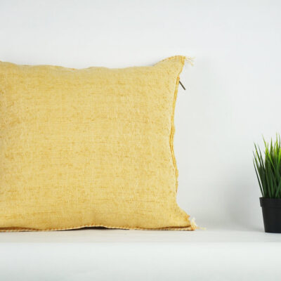 DSC06171_1050x700.jpg Yellow Moroccan Cactus Silk Pillow Cover – Handwoven Bohemian Sabra with YKK Zipper (19″ × 19″ / 50 × 50 cm)