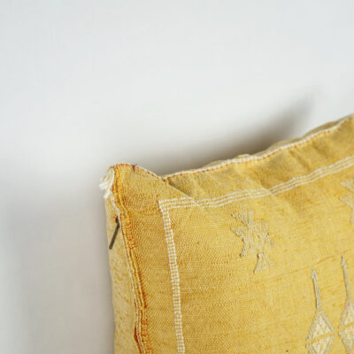 DSC06172_1050x700.jpg Yellow Moroccan Cactus Silk Pillow Cover – Handwoven Bohemian Sabra with YKK Zipper (19″ × 19″ / 50 × 50 cm)