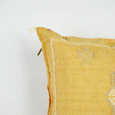 DSC06173_1050x700.jpg Yellow Moroccan Cactus Silk Pillow Cover – Handwoven Bohemian Sabra with YKK Zipper (19″ × 19″ / 50 × 50 cm)