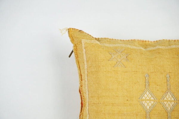 DSC06173_1050x700.jpg Yellow Moroccan Cactus Silk Pillow Cover – Handwoven Bohemian Sabra with YKK Zipper (19″ × 19″ / 50 × 50 cm)