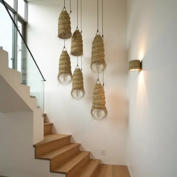 Handmade-Moroccan-Long-Straw-Lamp-Shades-3-1.webp Cylindrical Palm Leaf Pendant Light – Handwoven Moroccan Lampshade (30 × 45 cm)