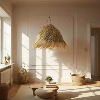 Handmade-Moroccan-Palm-Leaf-Straw-Light-Shade-1.webp Natural Palm Leaf Light Shade – 45 cm Handwoven Moroccan Pendant Lamp