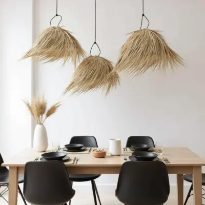 Handmade-Moroccan-Palm-Leaf-Straw-Light-Shade-10.webp Natural Palm Leaf Light Shade – 45 cm Handwoven Moroccan Pendant Lamp
