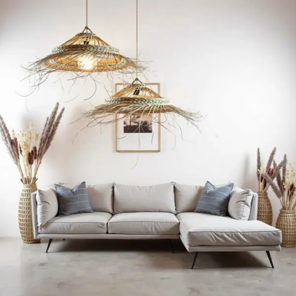Handmade-Moroccan-Palm-Pendant-Light-2.webp Oversized Palm Leaf Pendant Light – 30″ Handwoven Moroccan Boho Ceiling Lamp