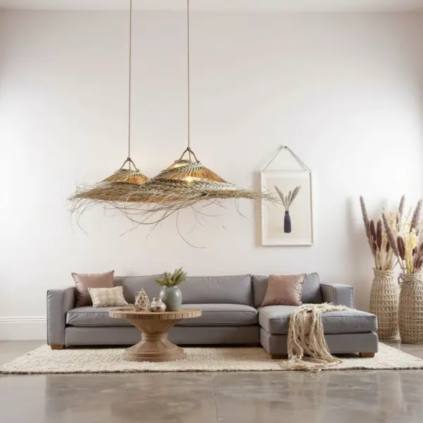 Handmade-Moroccan-Palm-Pendant-Light-3.webp Oversized Palm Leaf Pendant Light – 30″ Handwoven Moroccan Boho Ceiling Lamp