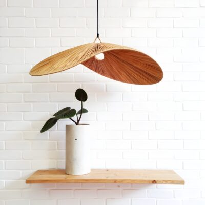 Handmade-Moroccan-Raffia-Pendant-Light-Natural-24x22in-2-1.jpg Natural Raffia Pendant Light – Large Handwoven Moroccan Ceiling Lamp (22″ Diameter)