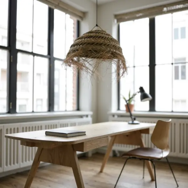 Handmade-Moroccan-Straw-Chandelier-8.webp Oversized Moroccan Straw Chandelier – Handwoven Artisan Pendant Light (50 cm)