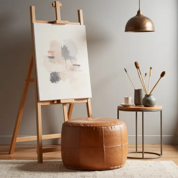 Large-Handcrafted-Genuine-Leather-Moroccan-Pouf-in-Light-Brown-11.webp Large Moroccan Leather Pouf – Handmade Ottoman & Coffee Table (Custom Sizes 14″–60″)