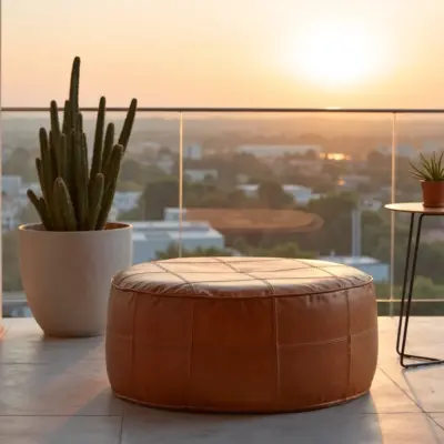 Large-Handcrafted-Genuine-Leather-Moroccan-Pouf-in-Light-Brown-13-1.webp Large Moroccan Leather Pouf – Handmade Ottoman & Coffee Table (Custom Sizes 14″–60″)