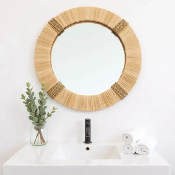 Moroccan-Straw-Hanging-Wall-Mirror-5.webp Moroccan Straw Hanging Wall Mirror – Handmade Boho Raffia Frame (Small & Medium Sizes)