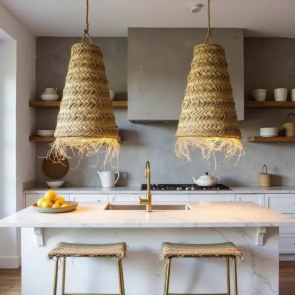 Rustic-Handmade-Moroccan-Straw-Lamp-2-1.webp Cylindrical Palm Leaf Pendant Light – Handwoven Moroccan Lampshade (30 × 45 cm)