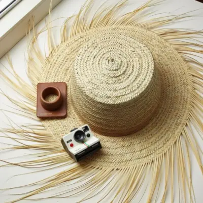 Summer-Straw-Hats-Palm-Leaf-Hat-4-1000x1000-1.webp Artisanal Fringe Summer Straw Hat – Handwoven Wide Brim Sun Hat (26″)