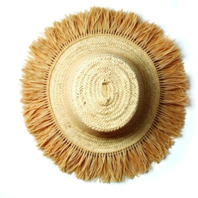 Woven-Garden-Hat-Palm-Leaf-Hat-3-2-1024x1024-1.jpg Handwoven Fringe Garden Hat – Natural Straw Sun Hat with Wide Brim (26″ Diameter)