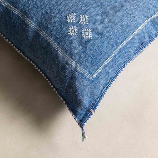 blue-cactus-silk-pillow-cover-benisouk-693648.jpg Handmade Cactus Silk Cushion Cover – Vintage Bohemian Berber Pillow