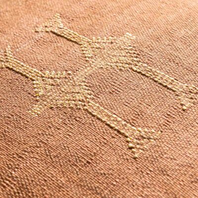 brown-cactus-silk-pillow-cover-benisouk-100349.jpg Handmade Cactus Silk Cushion Cover – Vintage Bohemian Berber Pillow