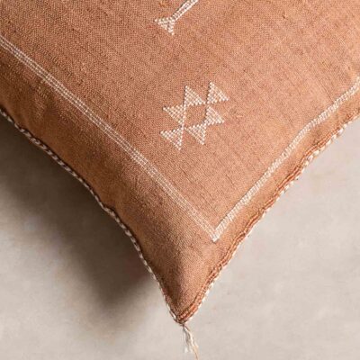 brown-cactus-silk-pillow-cover-benisouk-821671.jpg Handmade Cactus Silk Cushion Cover – Vintage Bohemian Berber Pillow