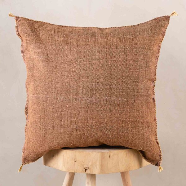 brown-cactus-silk-pillow-cover-benisouk-852105.jpg Handmade Cactus Silk Cushion Cover – Vintage Bohemian Berber Pillow