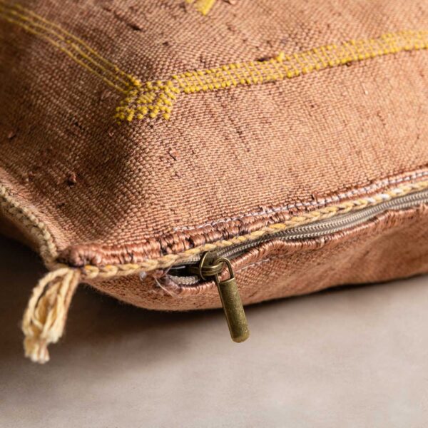 brown-cactus-silk-pillow-cover-benisouk-940657.jpg Handmade Cactus Silk Cushion Cover – Vintage Bohemian Berber Pillow