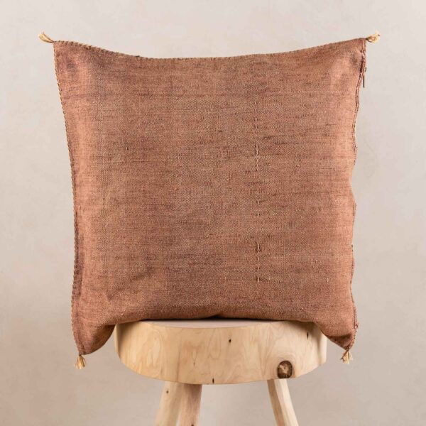 brown-cactus-silk-pillow-cover-benisouk-990584.jpg Handmade Cactus Silk Cushion Cover – Vintage Bohemian Berber Pillow