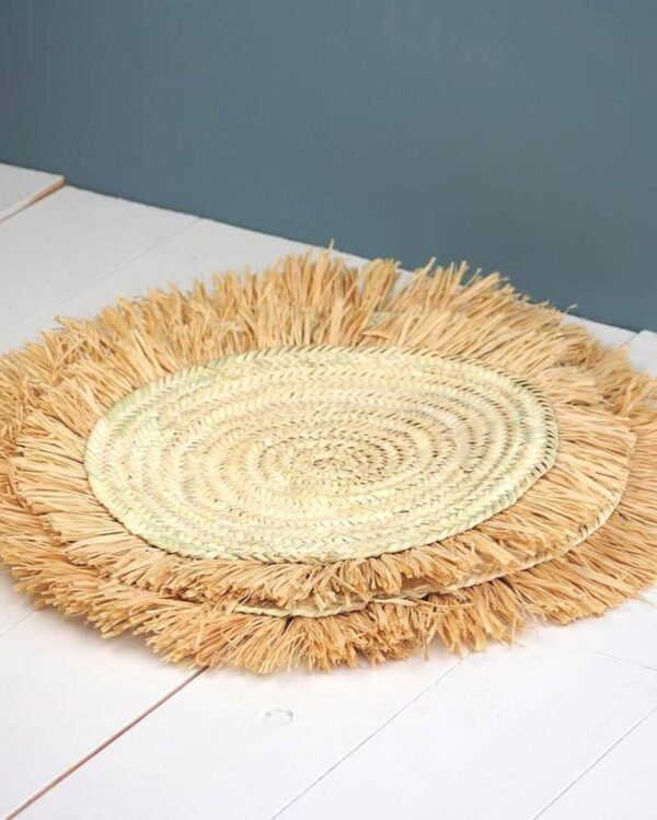 c5ee432ff29c7107d779ff85d34fe89326d7bbc6339452b343eef4ffc03fae70-1.jpeg Handwoven Wicker Moroccan Placemats with Tassels – Boho Table Decor